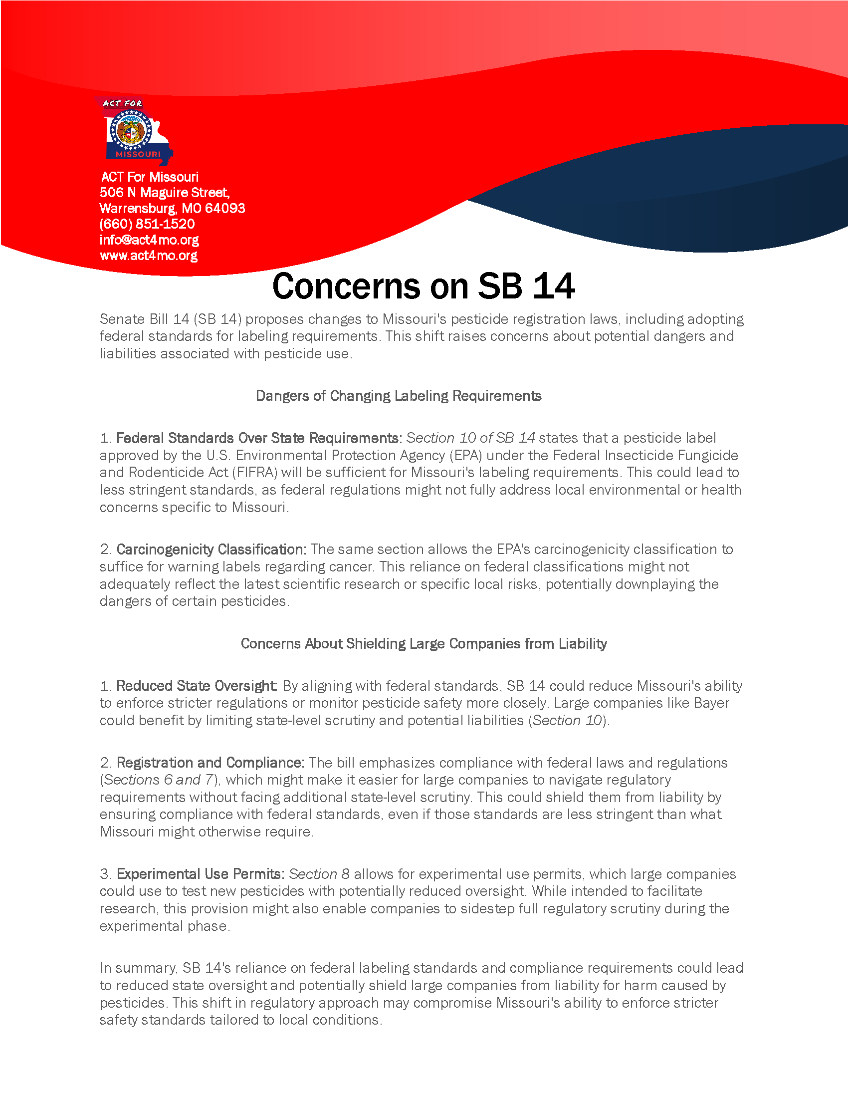 SB 14