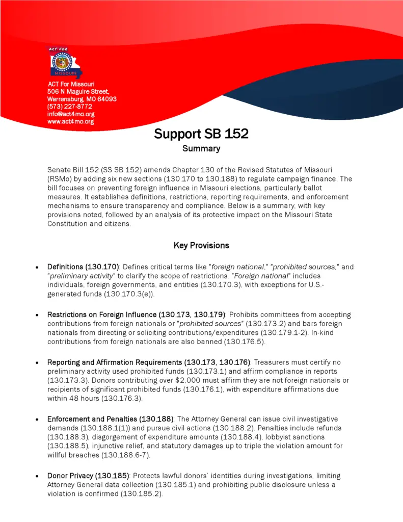 SB 152